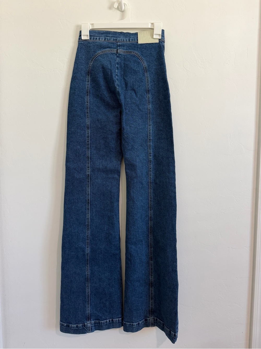 REVICE Los Angeles High Rise Wide Leg Jeans Size 26 Blue Denim Y2K NEW W/O TAG - Picture 2 of 8